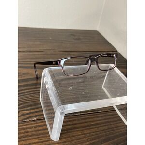 Ray-Ban Optics RB5187-2442 Tortoise Purple Full Rim Rectangular Eyeglasses Frame